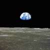 Thumbnail: Earthrise from the moon