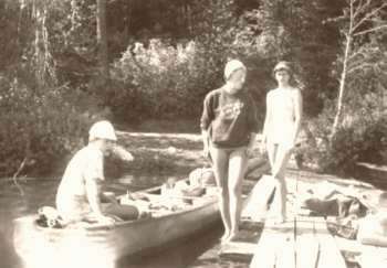 2nd break 1954, at Chatcolet Lake